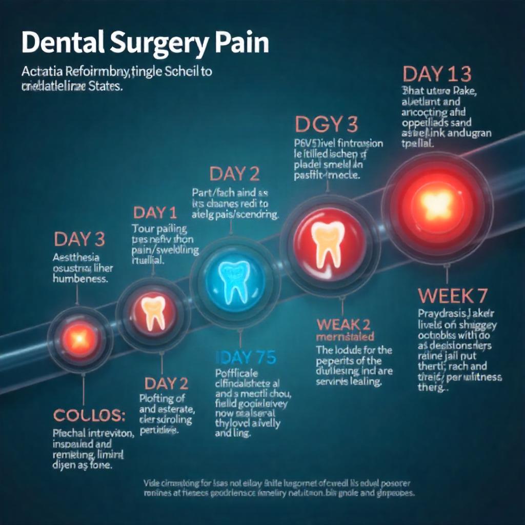 Dental Pain Timeline Chart”